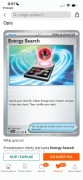 ORYGINALNA KARTA POKEMON Energy Search (SVI 172) REVERSE HOLO