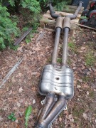 BMW E65 E66 735i 745i Rury wydechowe układ wydechowy tłumik 