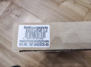 Przycisk spłukujący do WC Chrom matowy Werit Jomo 