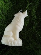 Piękna ręcznie robiona świeca sojowa 