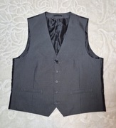 Kamizelka garniturowa XL- L  Szara