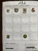 136. Odznaki klubowe - Krasnystaw,  Janów Lubelski, Konstantynów