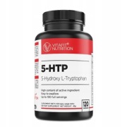 Vitafit 5-htp 120 kaps 50 mg 5-hydroxy l-tryptofan stres depresja dobry sen