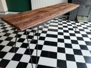 Stolik Rtvka konsola pod telewizor, stare drewno,l