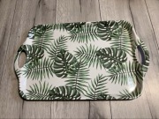 Duża taca tacka z motywem liści