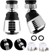 2 Sztuki Nakładka na Kran do Odkamieniania, Perlator do Kranu, 360 Obrotowy