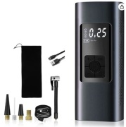 Przenośna sprężarka pompka kompresor do roweru, hulajnogi + latarka LED