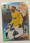 Topps match attax 2024/2025 GUGLIELMO VICARIO nr.401 Man of the Match 