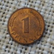 Niemcy RFN 1 pfennig 1988 J