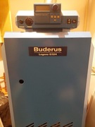 Żeliwny piec gazowy Buderus 32kW Logano G124 kocioł z zasobnikiem sterownik