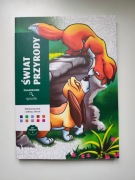 Kolorowanka antystresowa Disney art therapy Świat przyrody