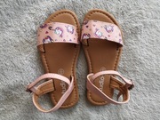 Nowe różowe eleganckie buty sandały w jednorożce jednorożec 27