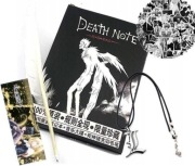 NOWY Death Note notes Notatnik Śmierci pióro, zakładka, naszyjnik, naklejki