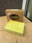 Mydło Shea w kostce limonka