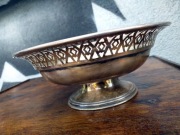 Plater. Stara Anglia Patera. Sygnowana