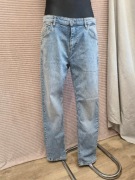 Spodnie jeansowe męskie jasno niebieskie r. M/L