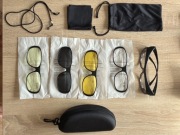 Wielofunkcyjne okulary do pracy i jazdy samochodem 5w1 wada fabryczna 