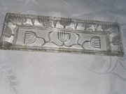 stare szklane korytko -Hortensja