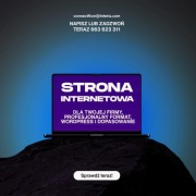 Strona Internetowa Twojej firmy Reklama Biznes Grafik Komputerowy Usługi