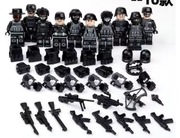 10 Figurek żołnierzy współczesnych z bronią+akcesoria kompatybilne z Lego