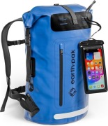 Earth Pak Plecak Wodoodporny 35L Niebieski