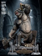 Figurka druk 3D żywica " Legolas Vs Troll Diorama - F1472 " - 220 mm