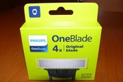 Oryginalne ostrza wymienne do golarki Philips OneBlade 4 szt QP240/50