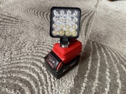 Lampa robocza na baterie milwaukee m18 halogen lampa warsztatowa milwaukee