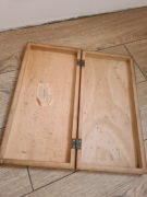 Szachy klubowe 1969 drewniane stare