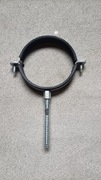 Obejma ocynkowana rury spustowej 100 mm