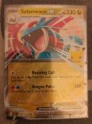Karta Pokemon - 30th Celebration - Salamence Ex 30C 109/128