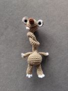 Sid szydełkowa zawieszka maskotka Sid z Epoki Lodowcowej