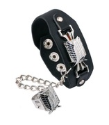 Bransoletka z pierścionkiem anime manga Attack on Titan, Shingeki no Kyojin