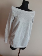 Bluza boohoo szara jak hiszpanka xs s 