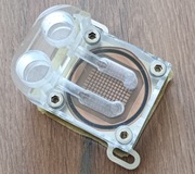 Mały blok wodny chłodzenie komputerowe 