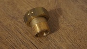 Śrubunek wodomierza mosiężny 3/4 cala