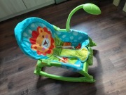 Kołyska leżaczek bujaczek grający dla dzieci niemowląt 