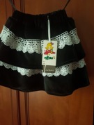 Spódniczka welurowa