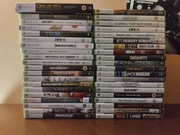 ZESTAW 40 GIER NA KONSOLE XBOX 360 KOMPLETNE Z INSTRUKCJAMI + GRATIS