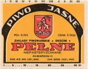 etykieta piwna - browar Okocim