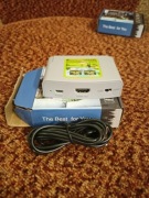 konwerter sygnału wideo,  typuRCA (AV) na HDMI. Służy