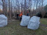 big bagi na odpady zielone // wywóz odpadów zielonych