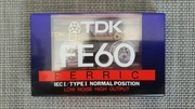 KASETA magnetofonowa TDK FE60