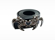 Pasek spider love heart Y2K