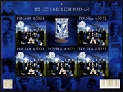Ark. 5x 5203 + przywieszka 100-lecie KKS Lech Poznań