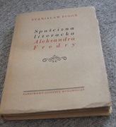 Pigoń Spuścizna literacka Aleksandra Fredry