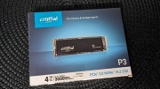 Dysk SSD M.2 Crucial P3 4TB PCIe 3.0 NVMe nowy