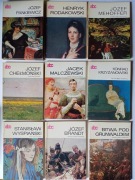 Zestaw broszurek: abc Malarstwo Polskie Monografie 