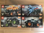 Lego Technic Monster Jam, pierwsze 4 z serii, 42118, 42119, 42134, 42135 