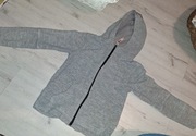 Ciepły Polar bluza H&M na jesień zimę r. 134-140 kaptur rozpinany na zamek